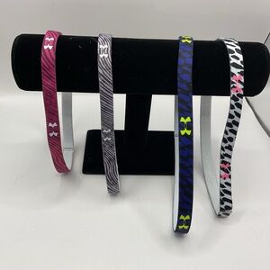 Under Armour Kids' Headband Set - Pink, Gray, Blue, White
